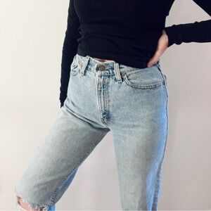 Vintage 90s Levis 512 High Rise Jeans USA